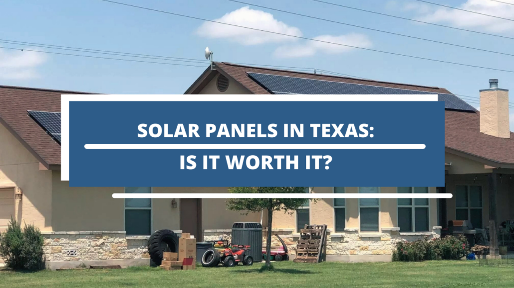Solar panels in Texas